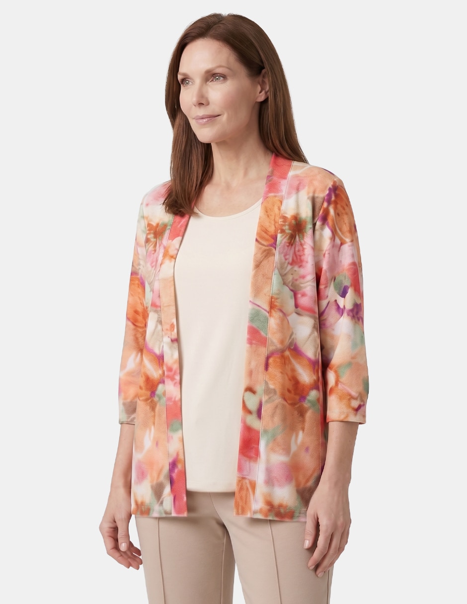 Blusa complementos twin manga 3/4 para mujer 4