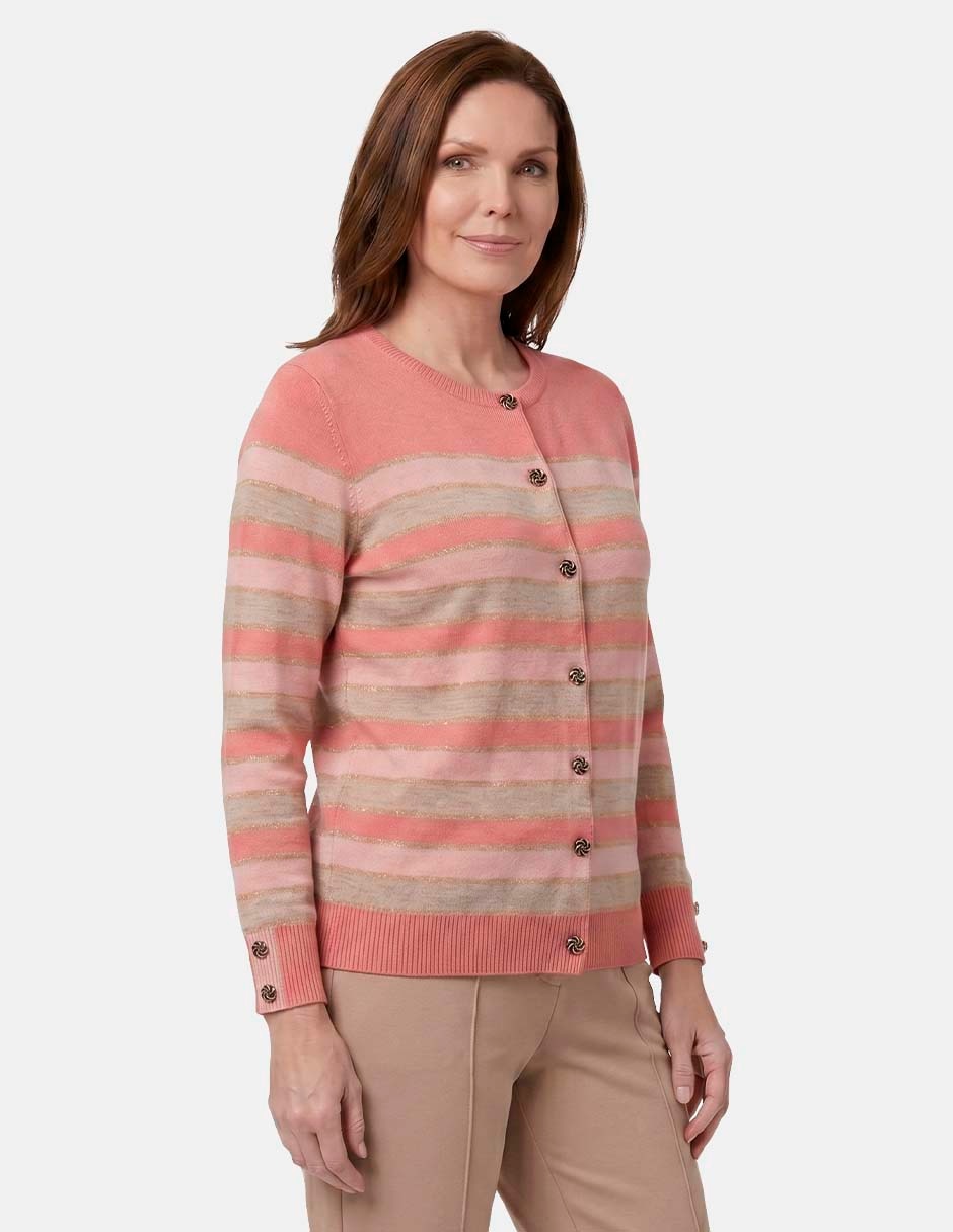 Suéter cuello redondo para mujer 4