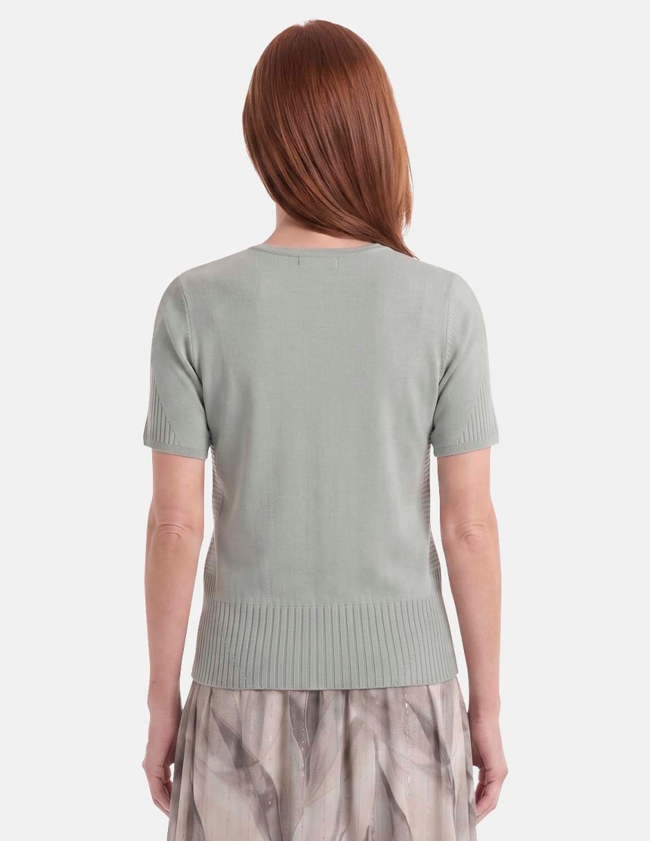 Blusa gwen 3 manga corta para mujer 3