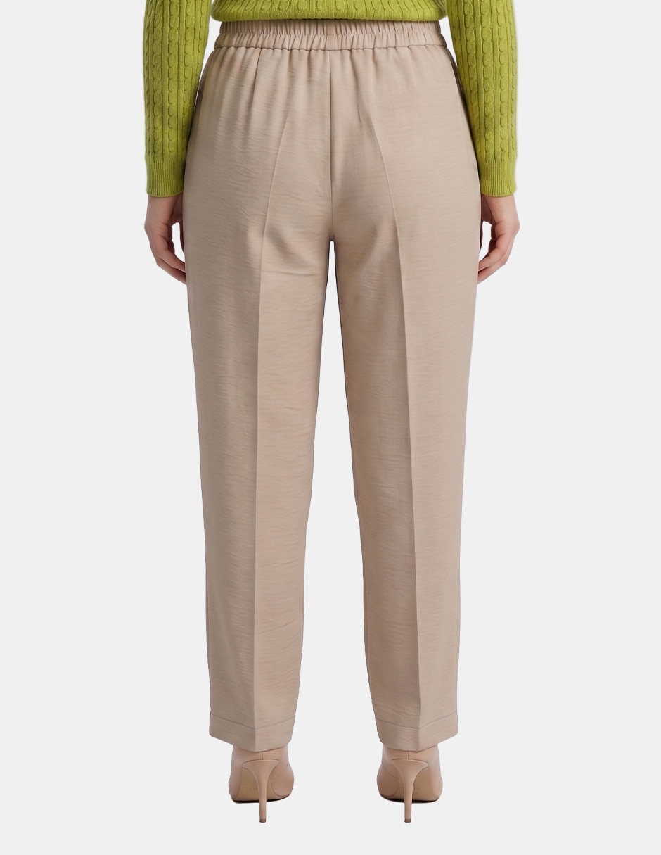 Pantalón regular recto para mujer 3