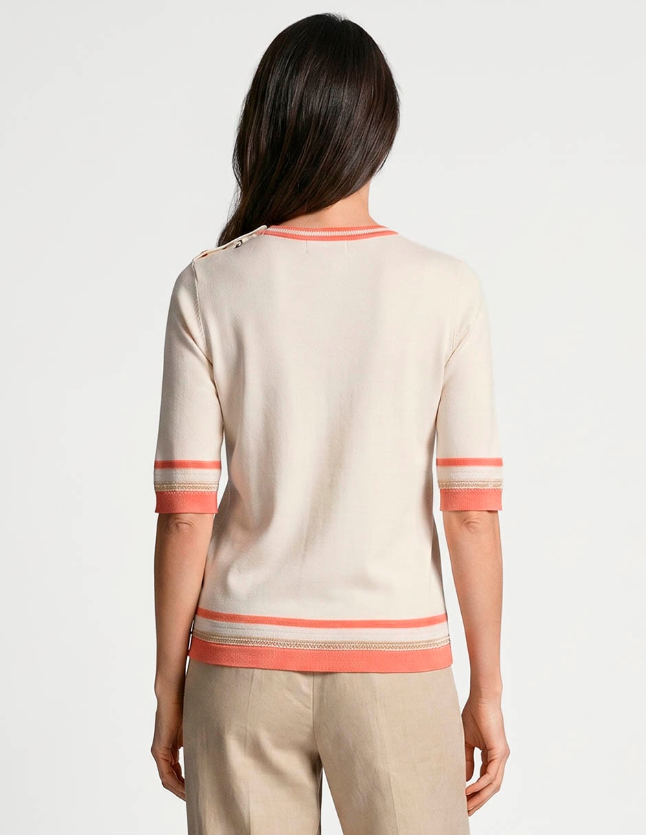 Blusa ciara 1 manga corta para mujer
