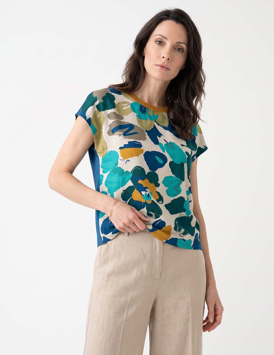 Blusa manga corta para mujer Blusa manga corta para mujer