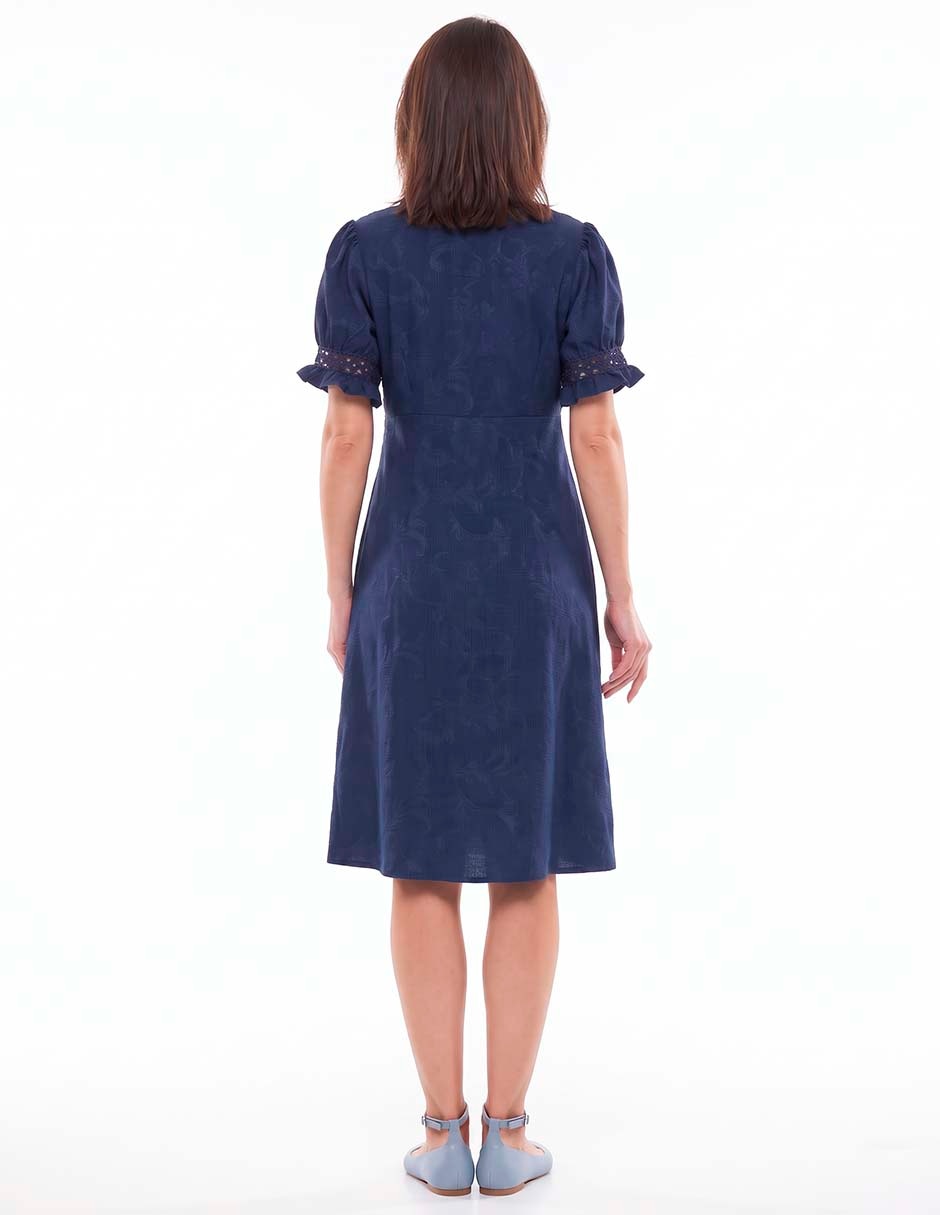 Vestido 3/4 casual para mujer