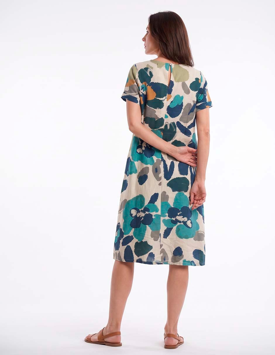 Vestido 3/4 casual para mujer