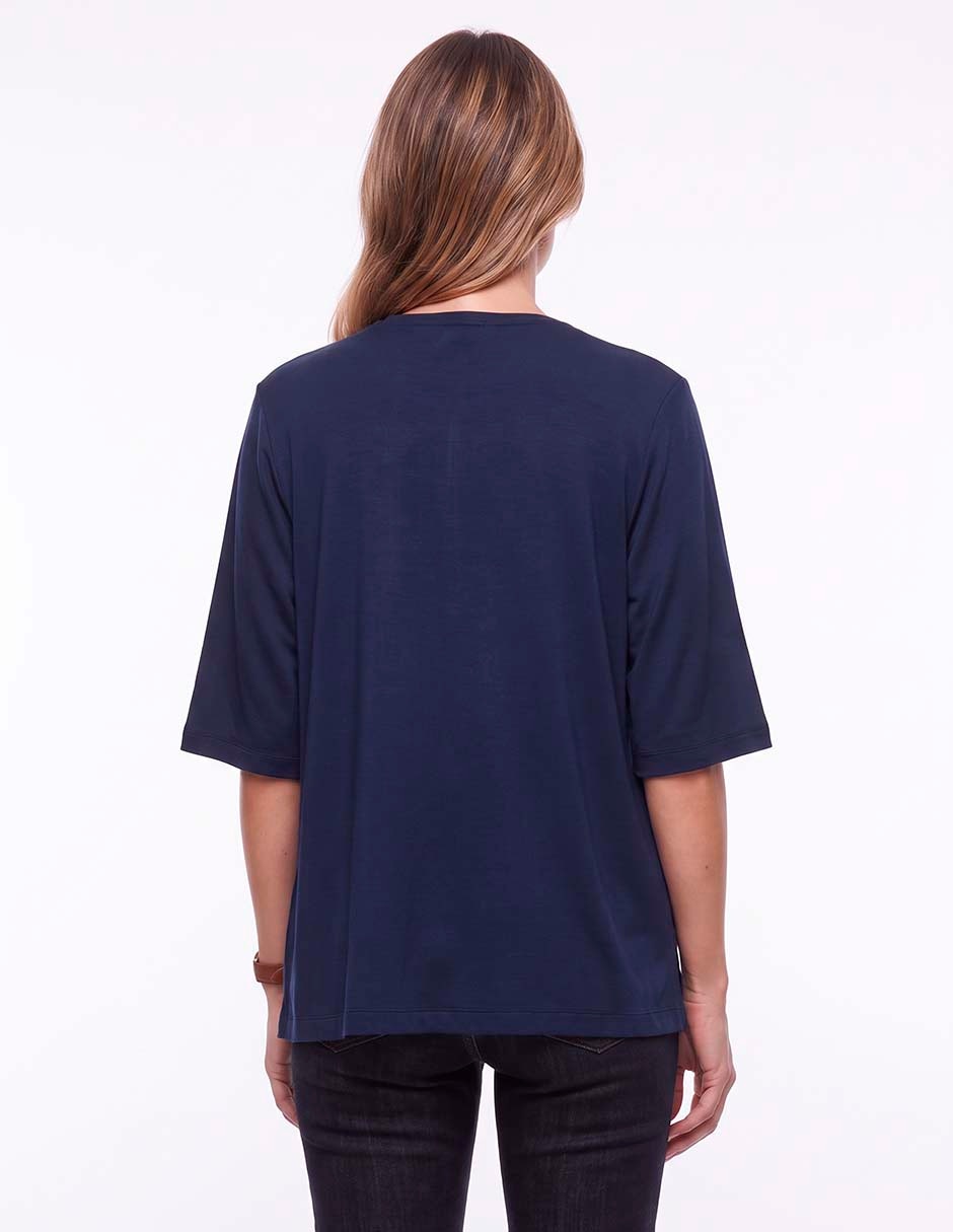 Suéter cuello abierto para mujer 3