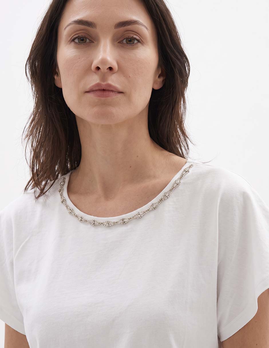 Blusa manga corta para mujer 2