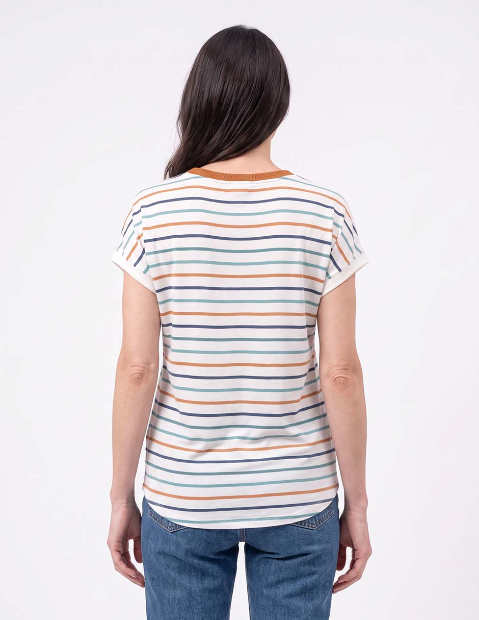 Blusa manga corta para mujer 3