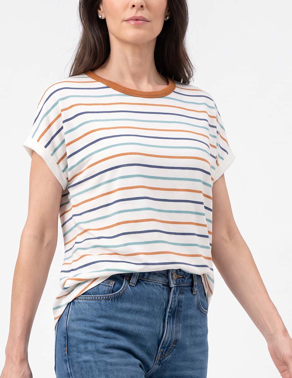 Blusa manga corta para mujer 2