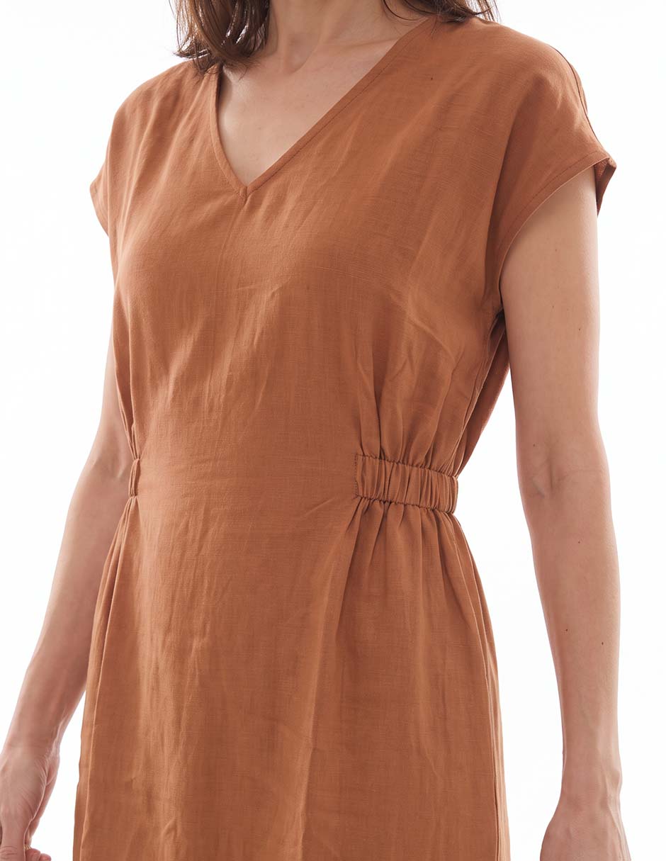 Vestido midi casual para mujer