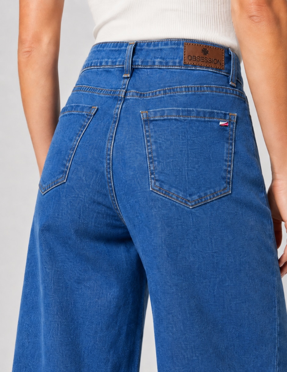 Bermuda de mezclilla para mujer 4
