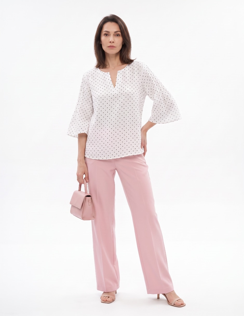 Blusa manga 3/4 para mujer 4