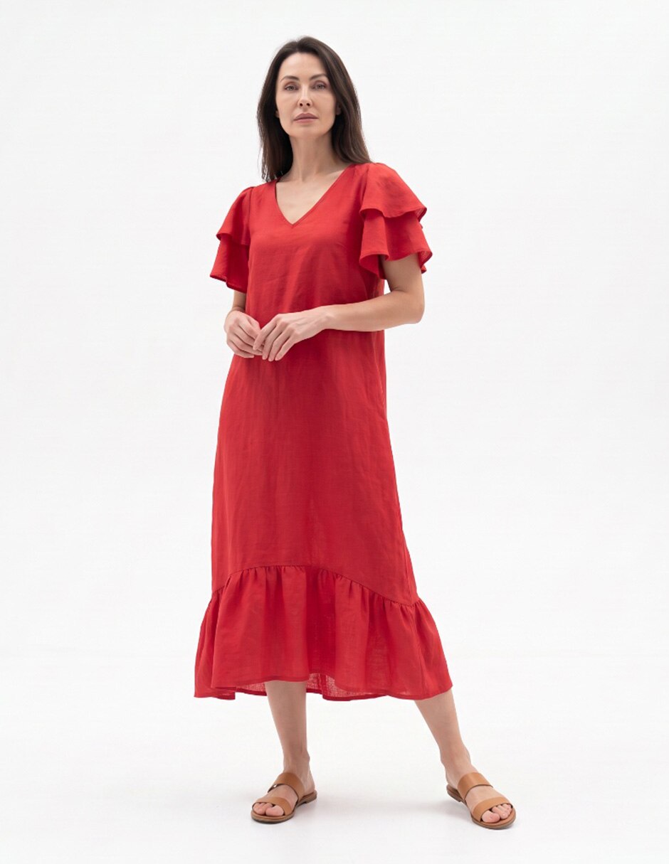 Vestido largo formal para mujer 4