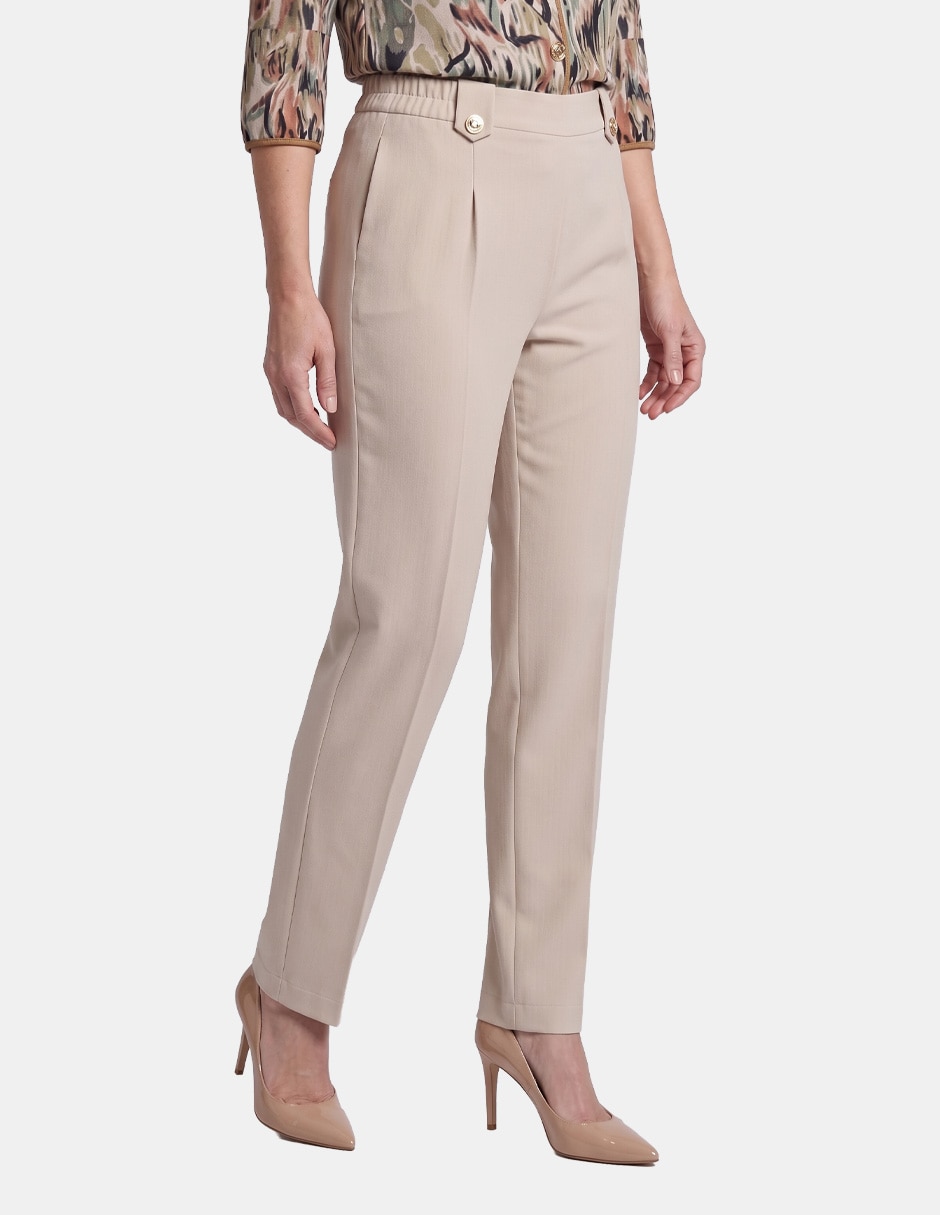 Pantalón regular regular para mujer 4