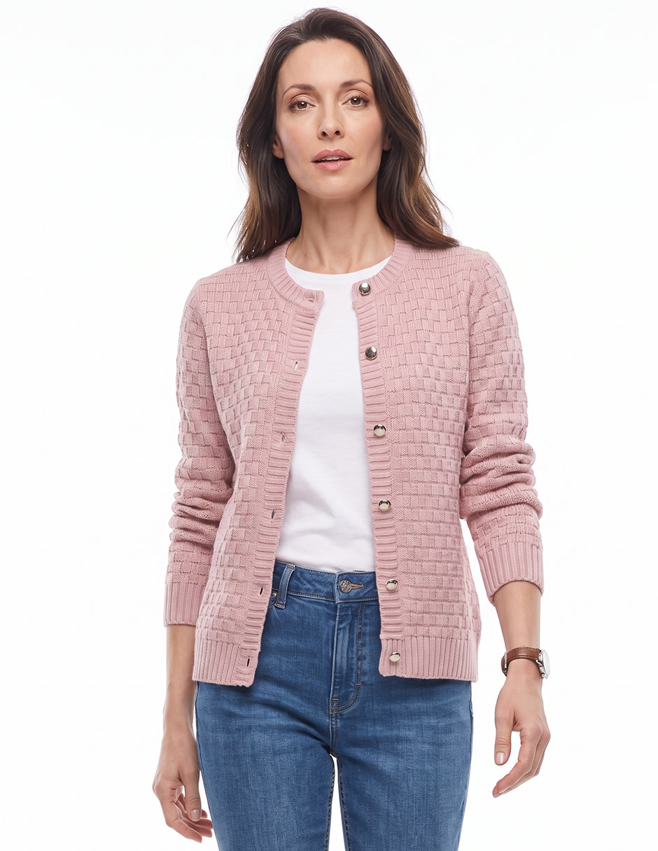 Suéter cuello redondo para mujer Suéter cuello redondo para mujer
