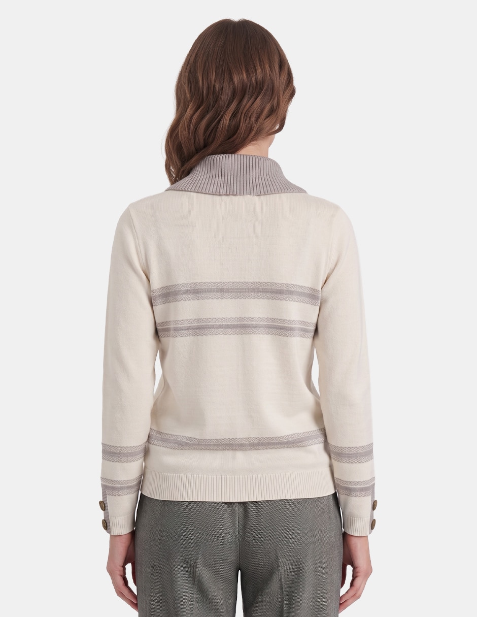 Blusa siofra 1 manga larga para mujer 3