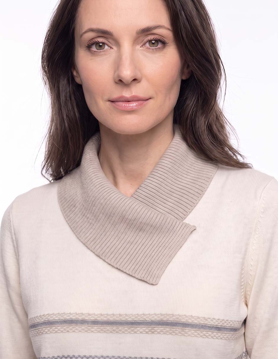 Blusa túnica siofra 1 manga larga para mujer 2