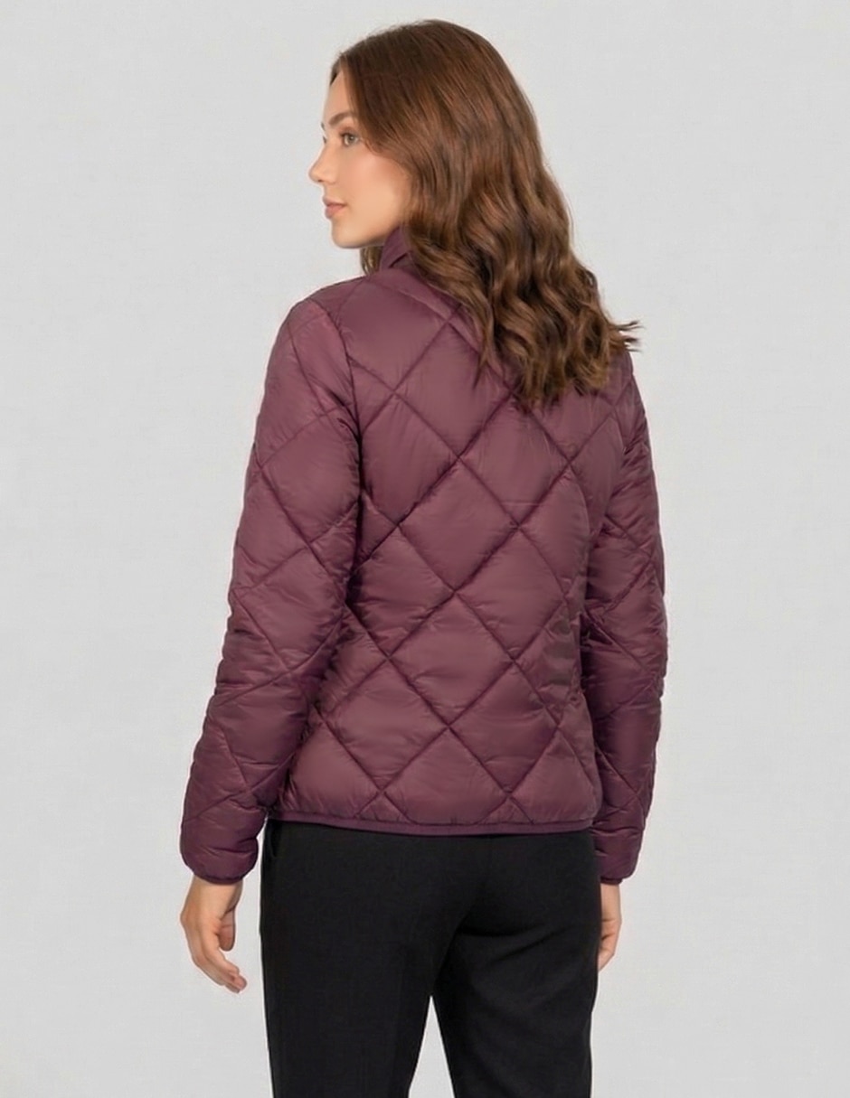 Chamarra capitonada chamarra capitonada impermeable para mujer 3