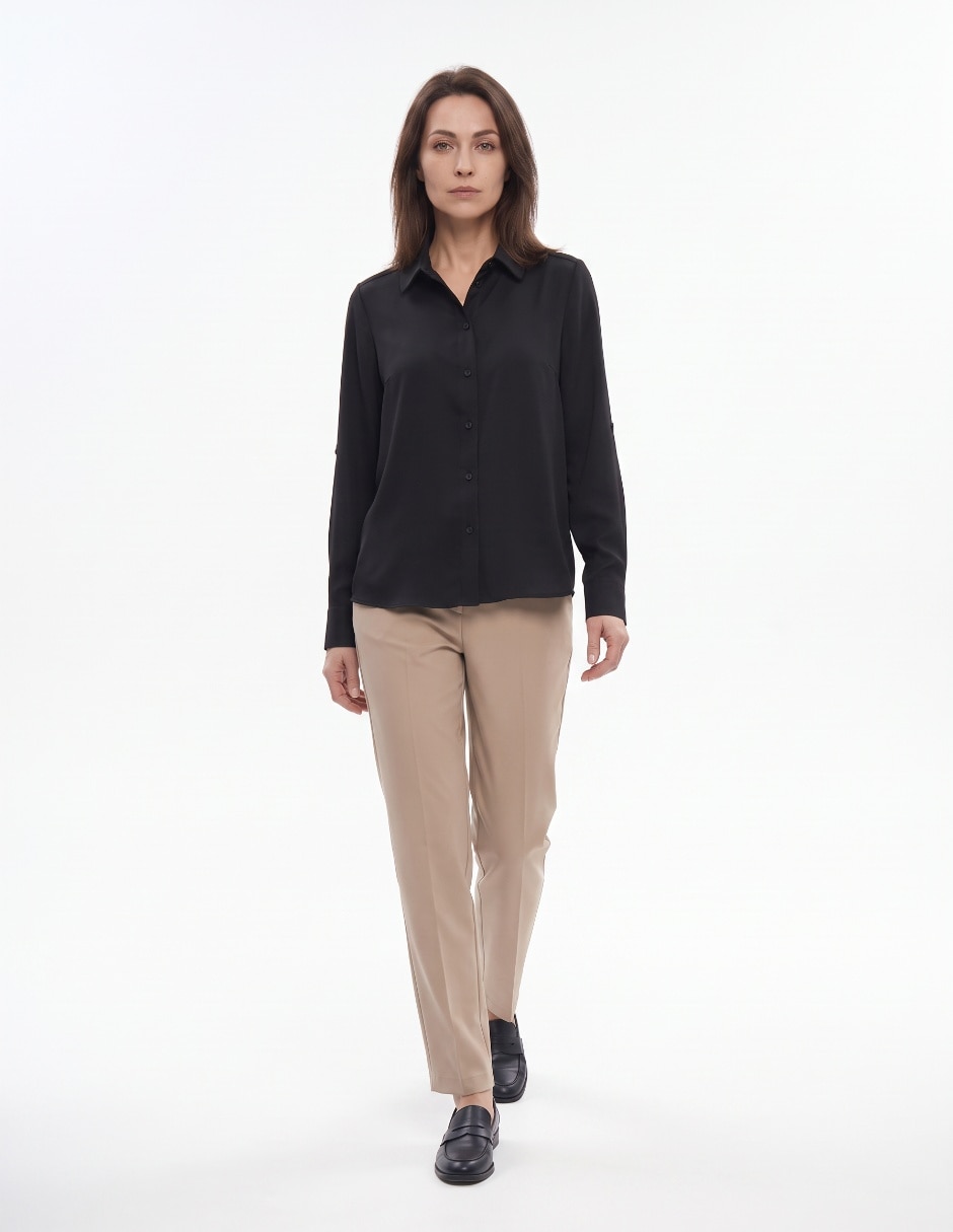 Blusa manga larga para mujer 3