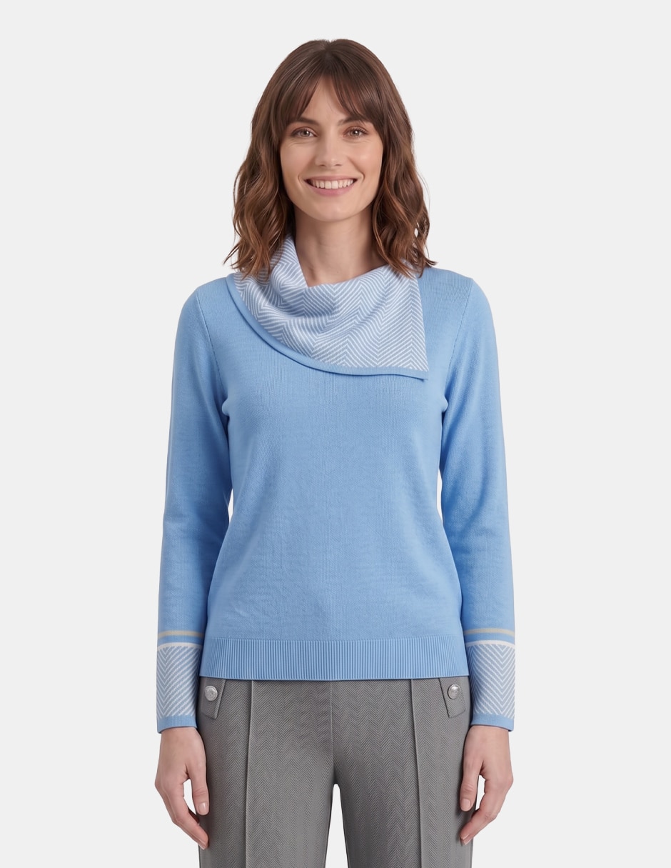Blusa túnica aideen manga larga para mujer Blusa túnica aideen manga larga para mujer