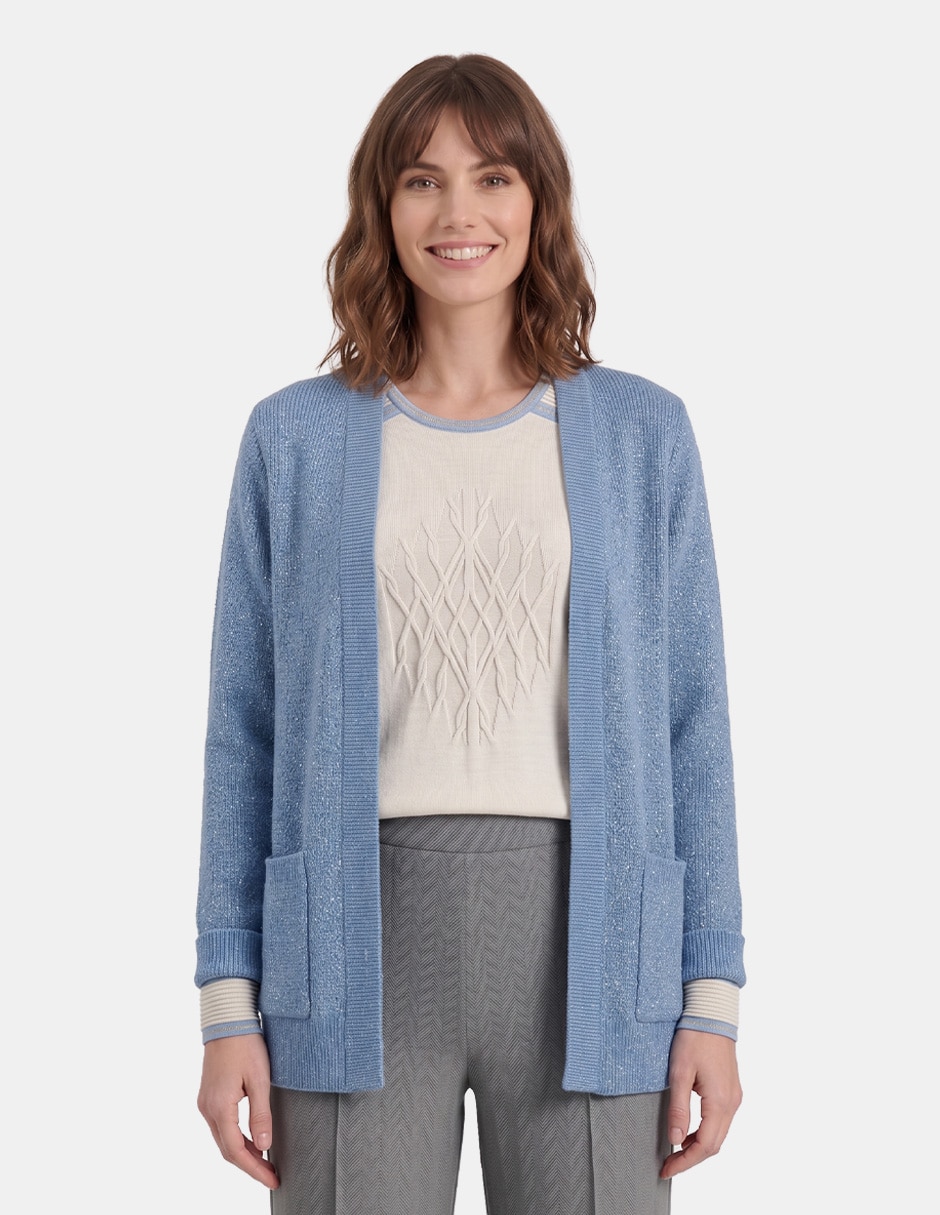 Suéter cuello simulado para mujer