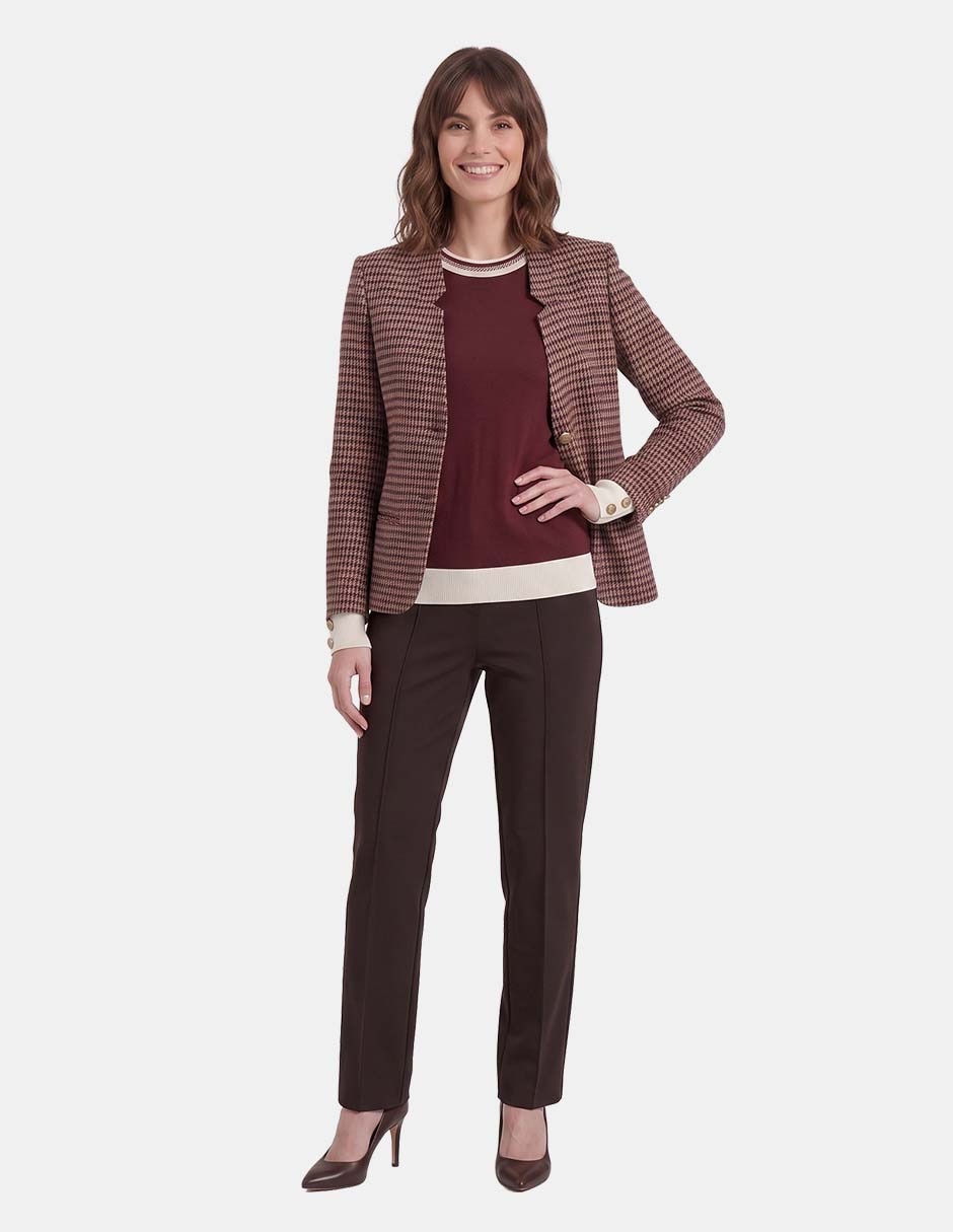 Saco sastreado casual para mujer 4