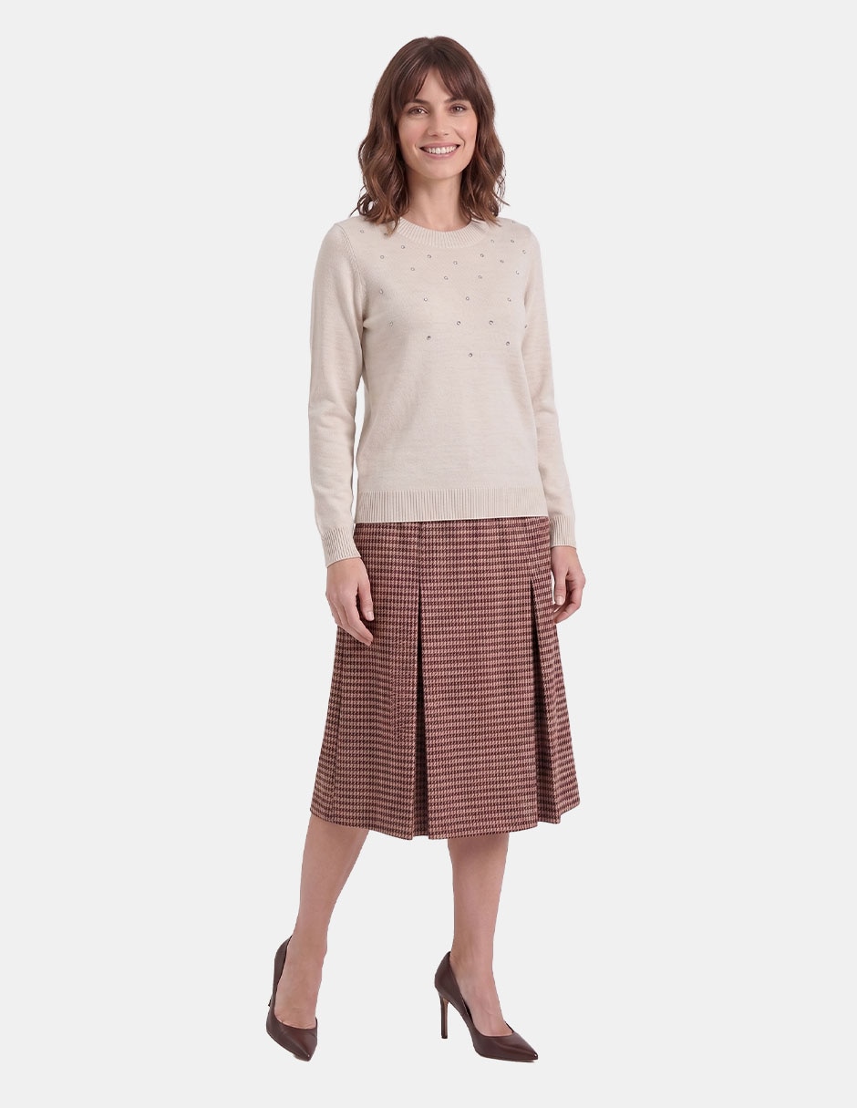 Blusa túnica aifore manga larga para mujer