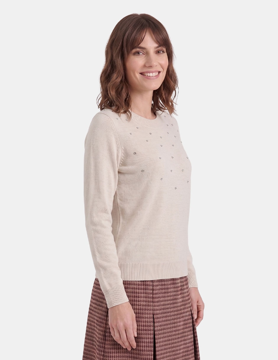 Blusa túnica aifore manga larga para mujer