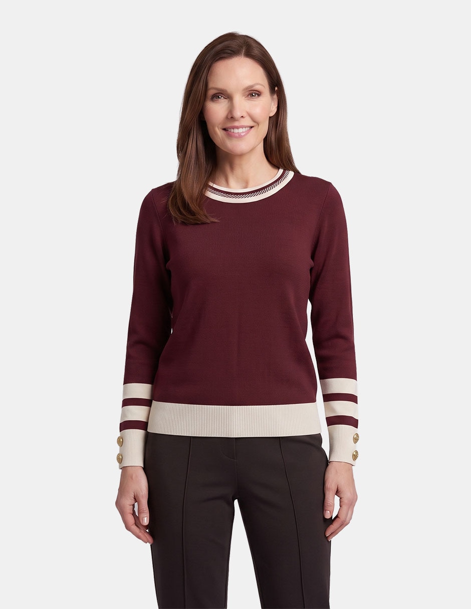 Blusa aifore manga larga para mujer