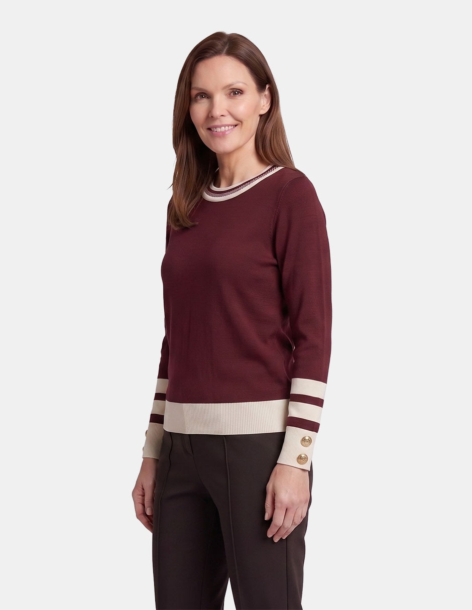 Blusa aifore manga larga para mujer