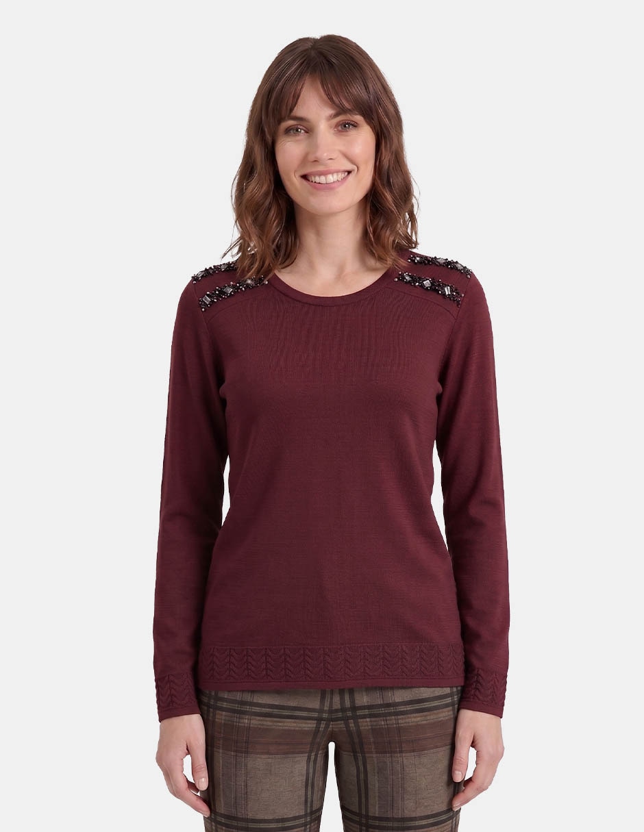 Blusa enya 4 manga larga para mujer Blusa enya 4 manga larga para mujer