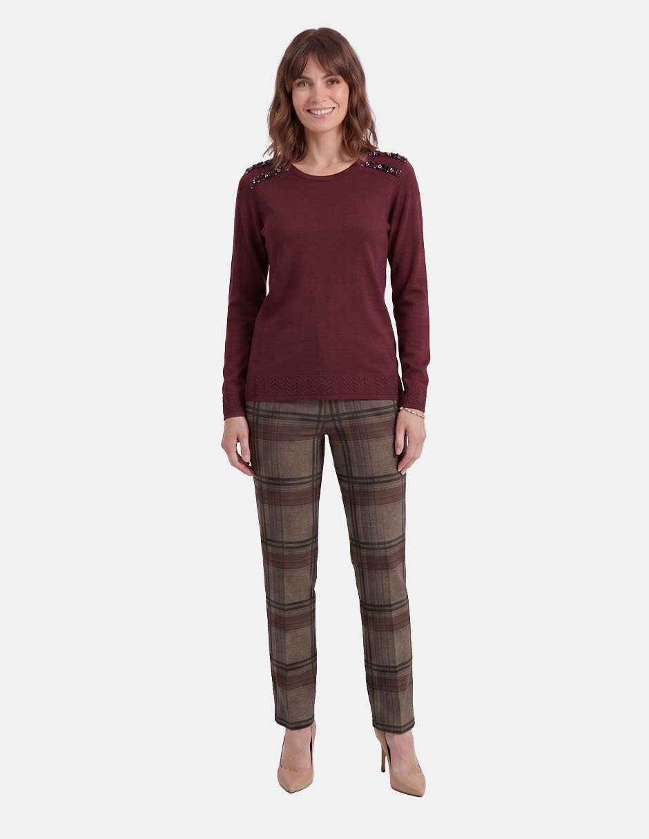 Blusa enya 4 manga larga para mujer 4