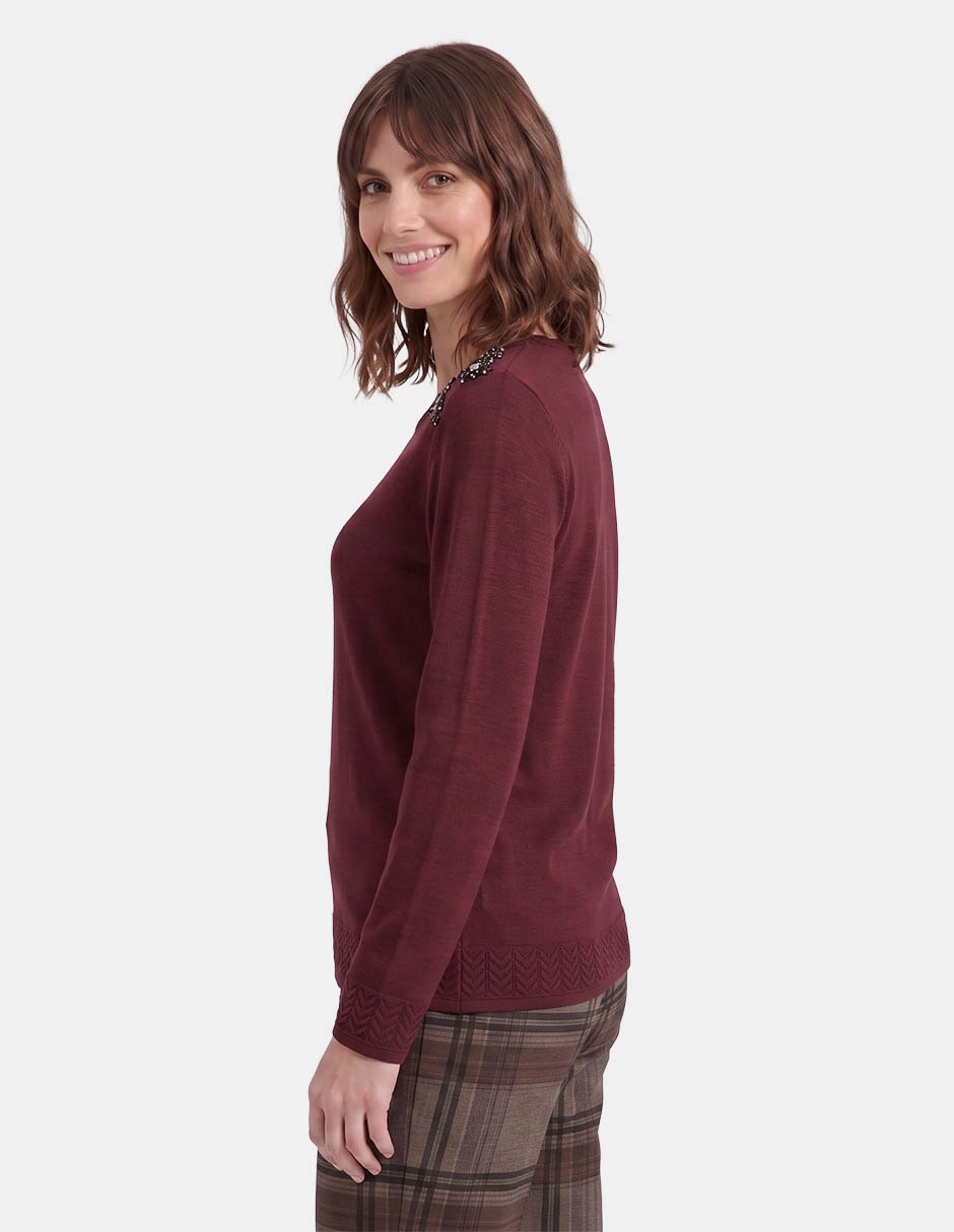 Blusa enya 4 manga larga para mujer 3