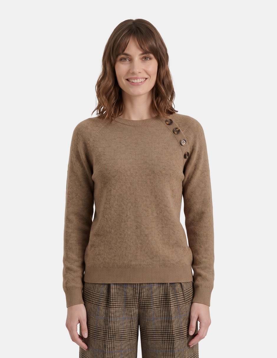 Blusa eithne manga larga para mujer Blusa eithne manga larga para mujer