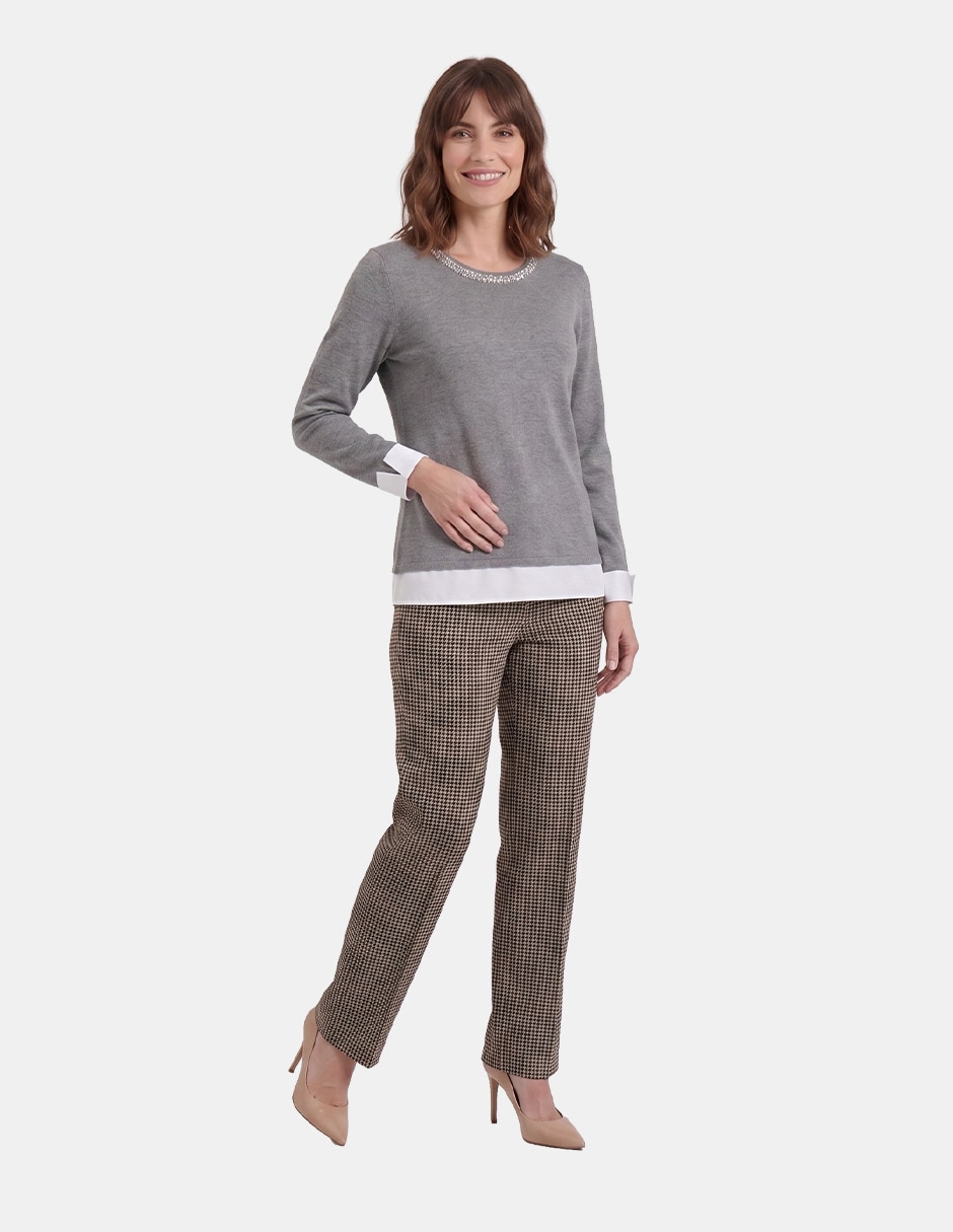 Blusa alannah 1 manga larga para mujer 2