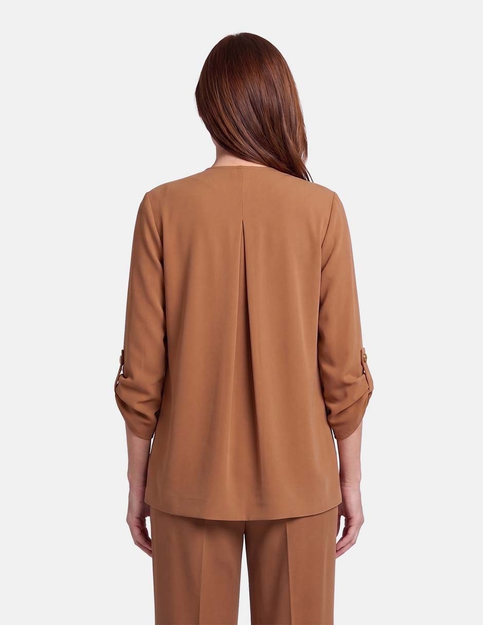 Blusa collin 3 manga larga para mujer 2