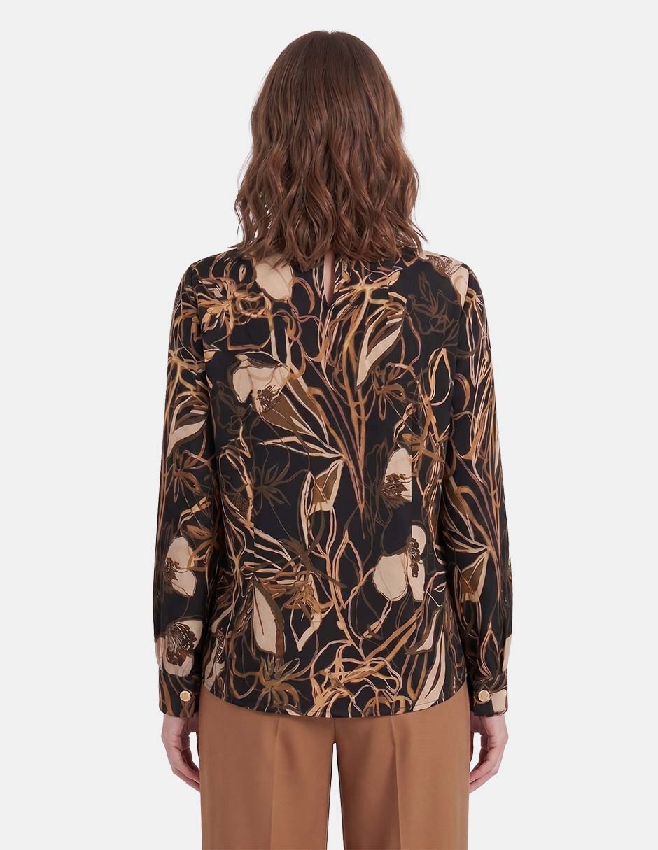Blusa collin 3 manga larga para mujer 2