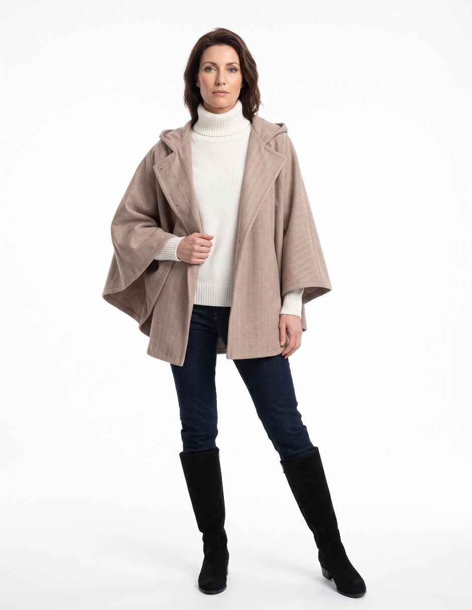 Poncho para mujer