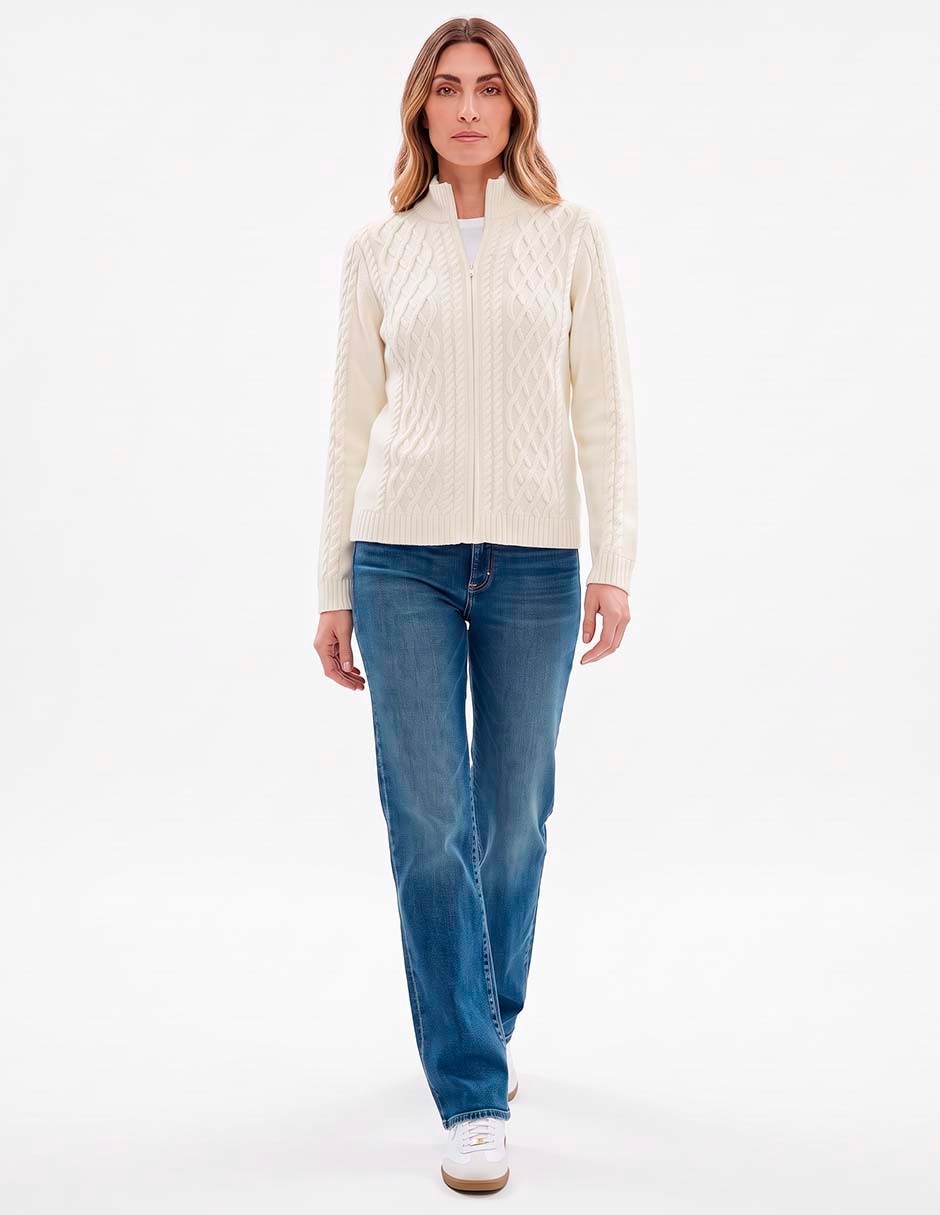 Suéter cuello alto para mujer 3