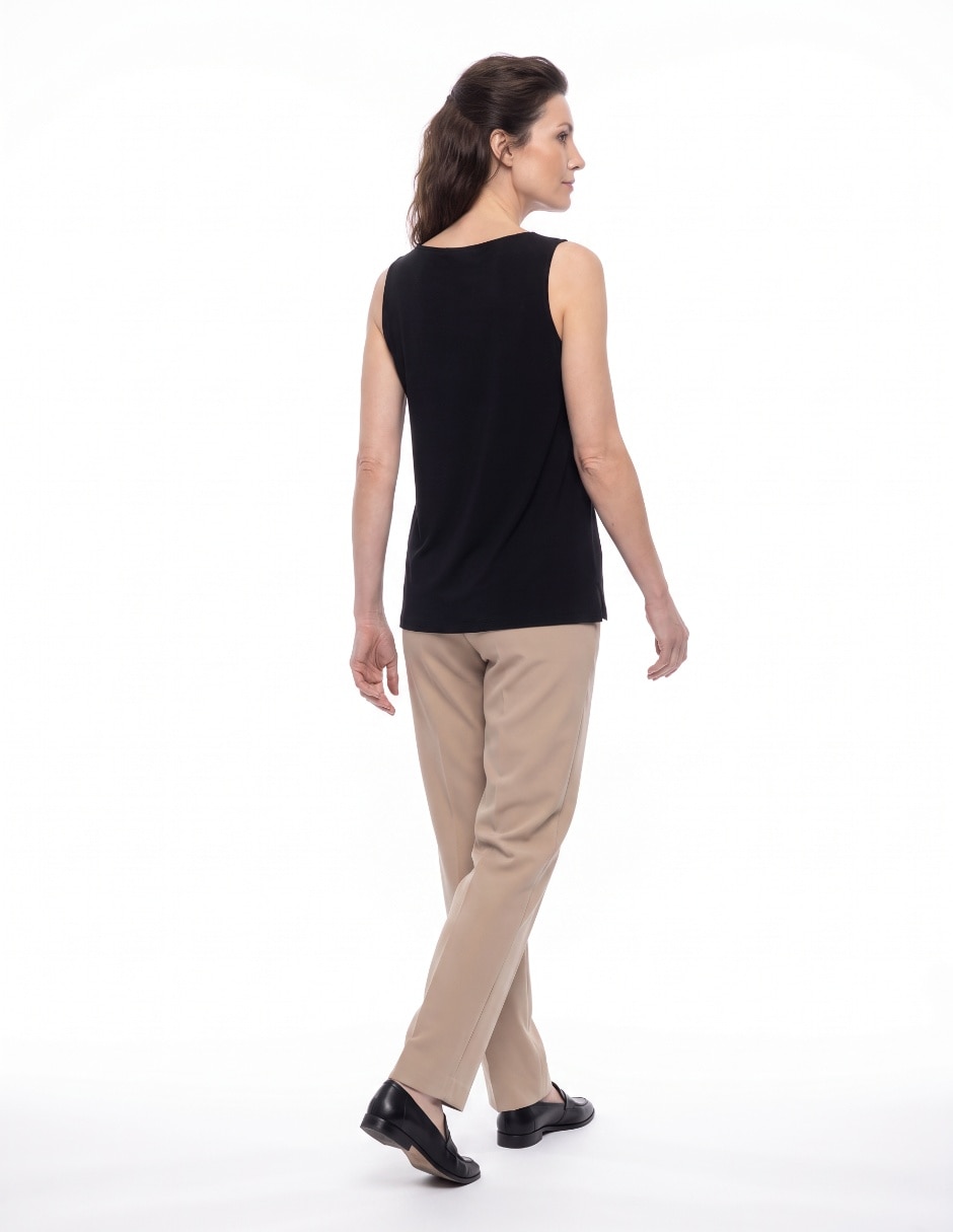 Top cuello redondo tirante ancho 3