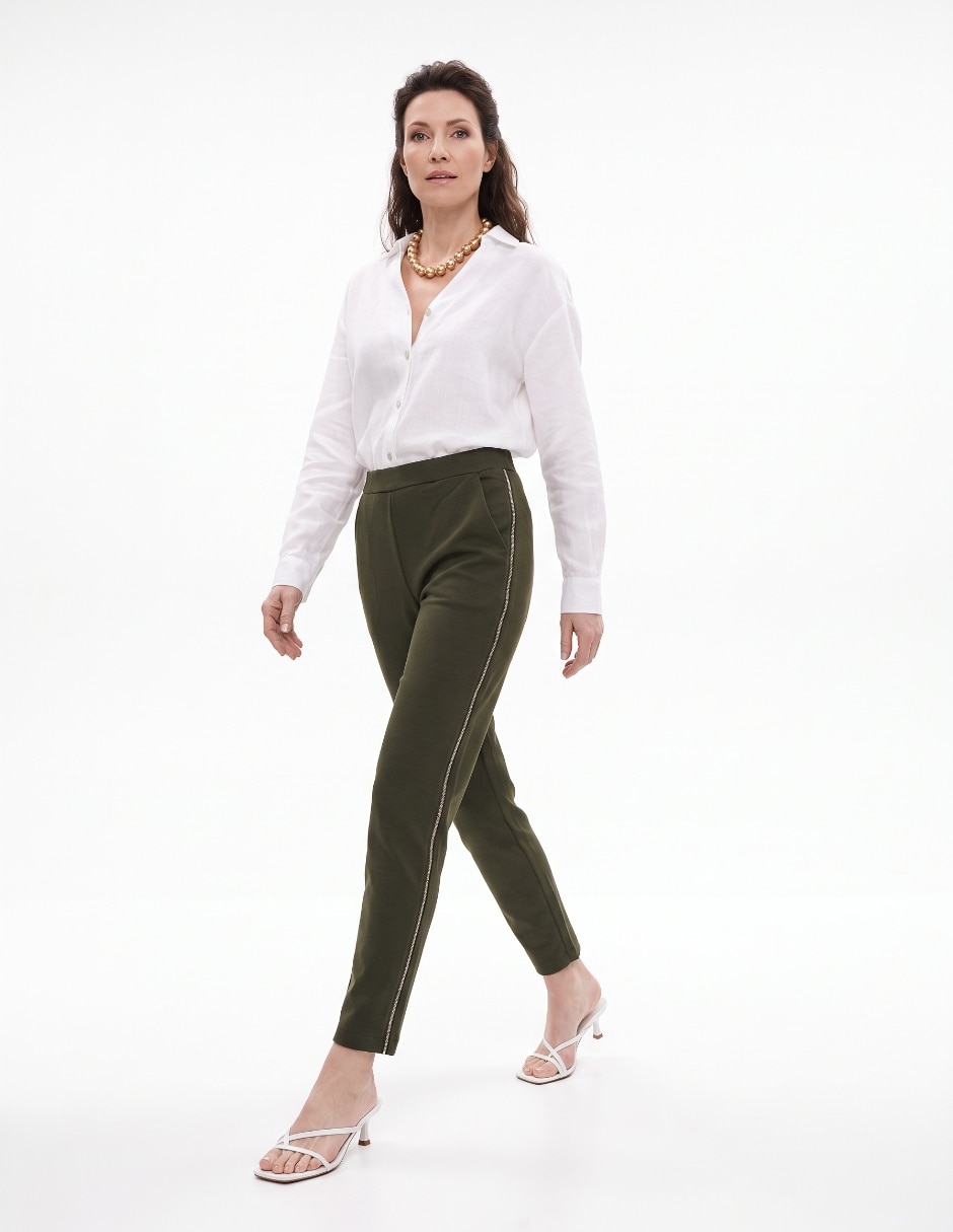 Pants con jareta para mujer 1