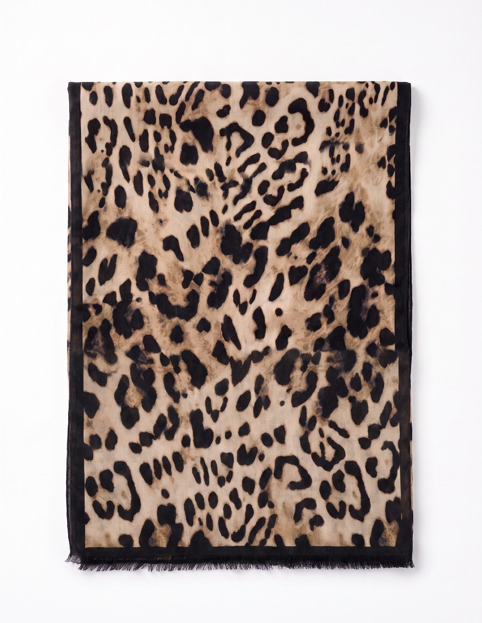 Pashmina con estampado animal print para mujer Pashmina con estampado animal print para mujer