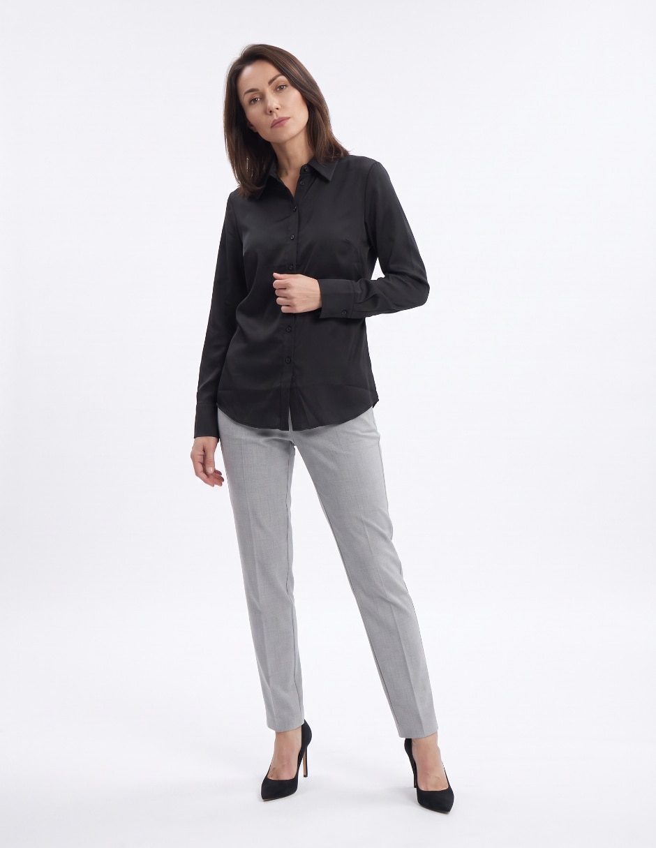 Blusa manga larga para mujer 3