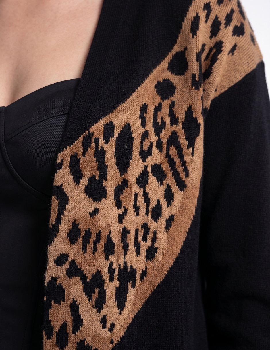 Suéter cuello V para mujer 5