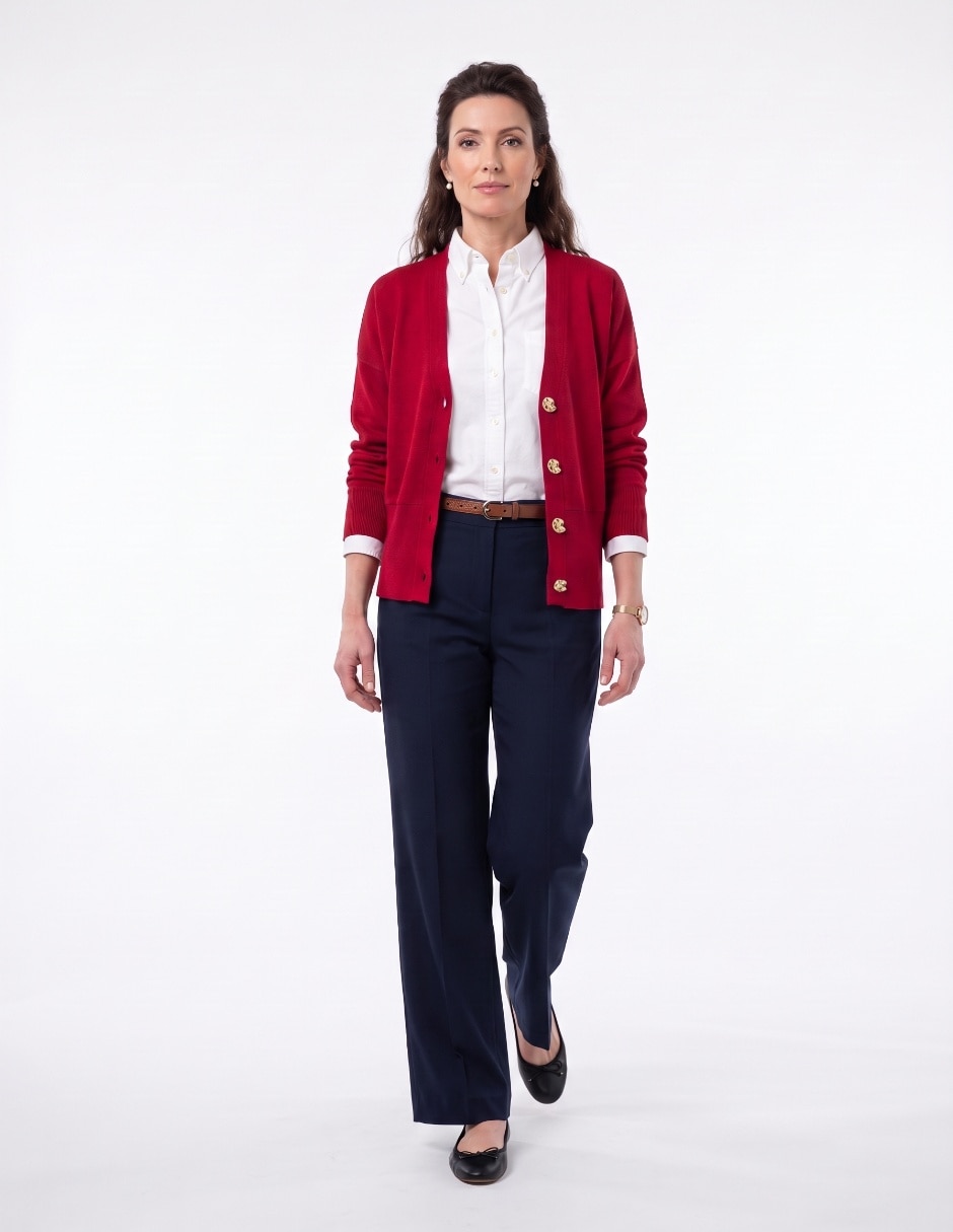 Suéter cuello V para mujer Suéter cuello V para mujer