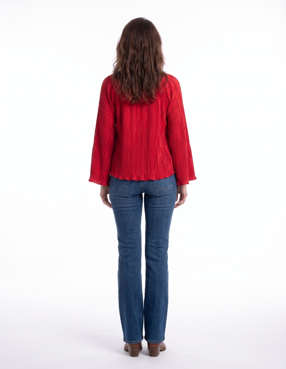 Blusa manga larga para mujer 2