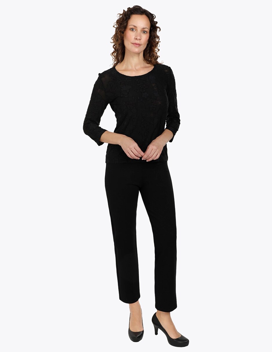 Blusa manga 3/4 para mujer 4