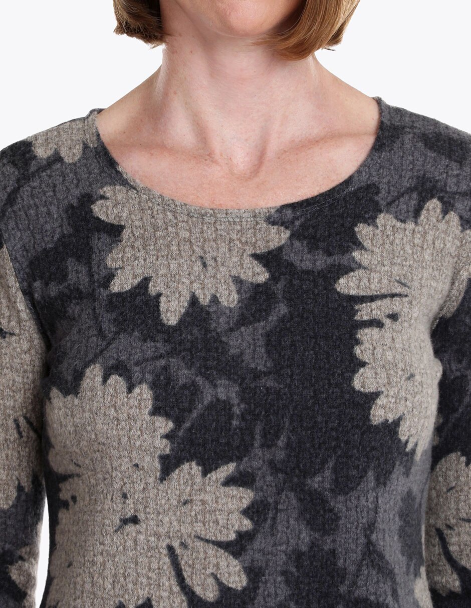 Blusa manga 3/4 para mujer 4