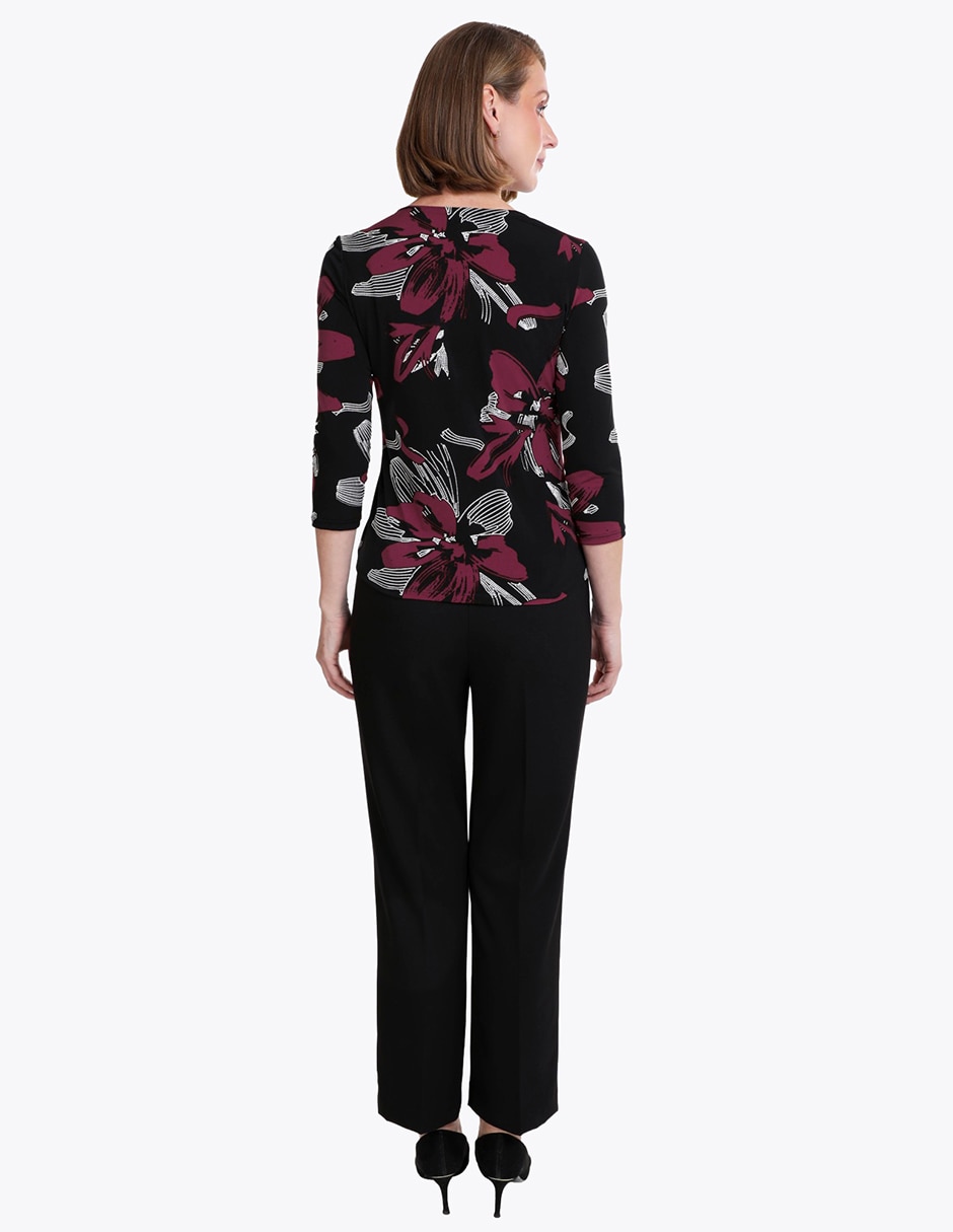 Blusa manga 3/4 para mujer 2