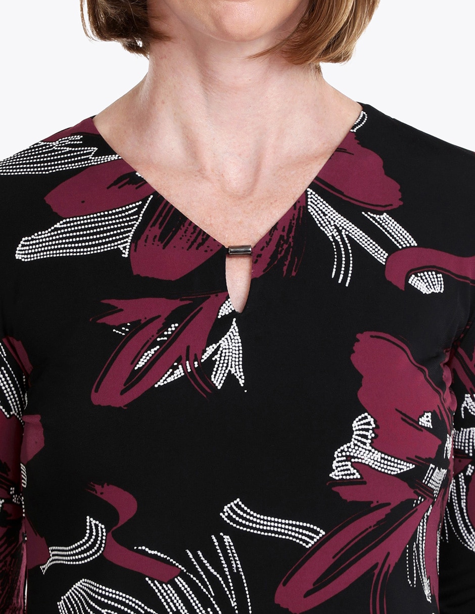 Blusa manga 3/4 para mujer 3