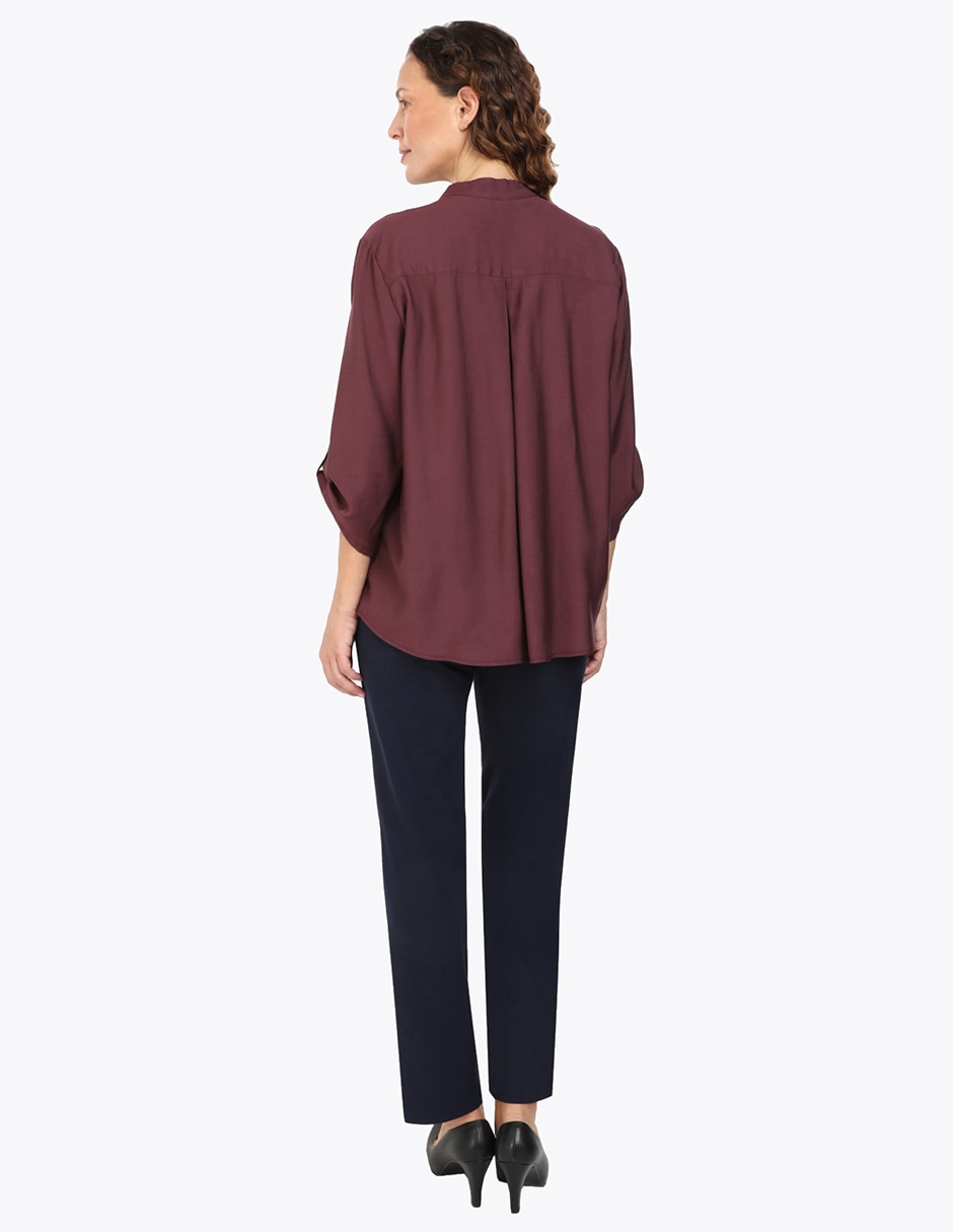 Blusa manga 3/4 para mujer 4